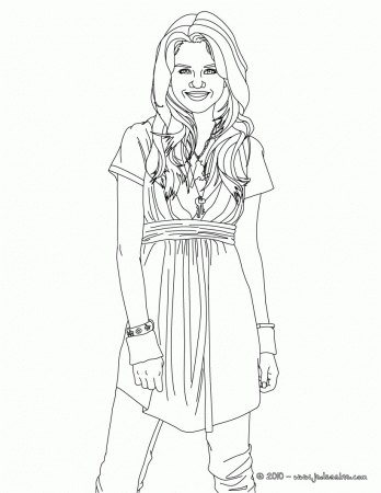Related Selena Gomez and Demi Lovato Coloring Pages item-22516 ...