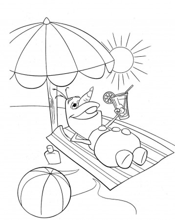 Coloring Pages About Summer - Сoloring Pages For All Ages