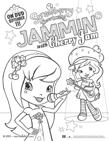 STRAWBERRY SHORTCAKE coloring pages : 30 online toy dolls ...