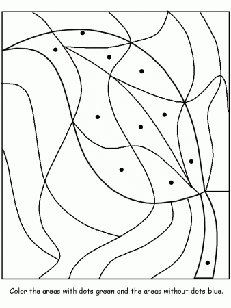 Dot Puzzle Coloring Pages - High Quality Coloring Pages