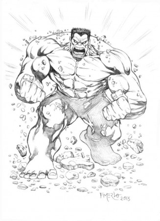 Red Hulk by fernandomerlo on DeviantArt
