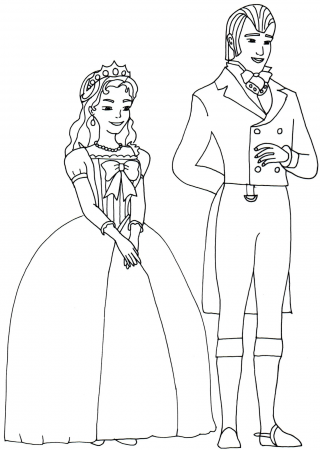 British Kings And Princes Colouring Pages Queen Elizabeth Ii ...