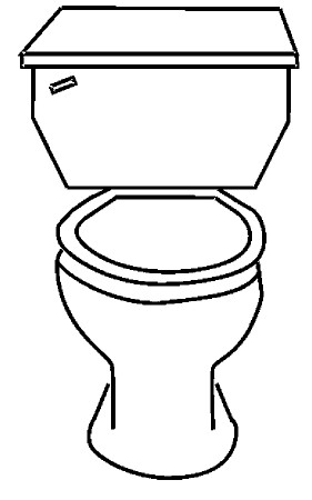 Bathroom #10 (Buildings and Architecture) – Printable coloring pages