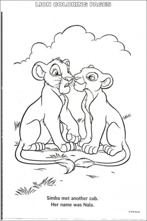 The Mighty Lion Coloring Pages Printable - StPeteFest.org