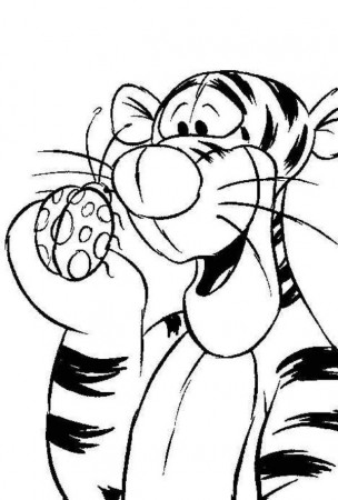 Coloring Pages Winnie The Pooh And Tigger - Coloring Page