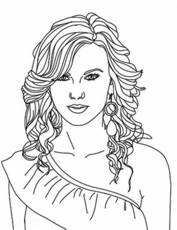 Famous Singers Coloring Pages at GetDrawings | Free download