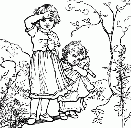 Free Vintage Coloring Book Pages, Download Free Clip Art, Free Clip Art on  Clipart Library