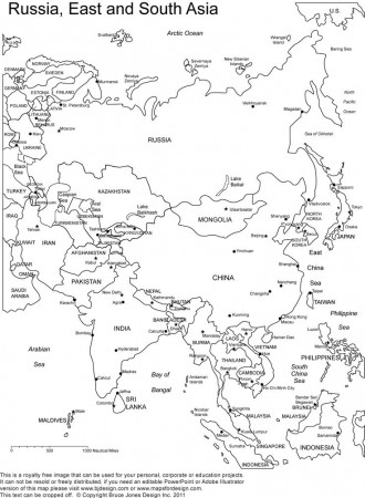 Punctual Asia Map Worksheets Blank Asia Country Map Blank Continent Outline  Printable Asia Map Coloring Page