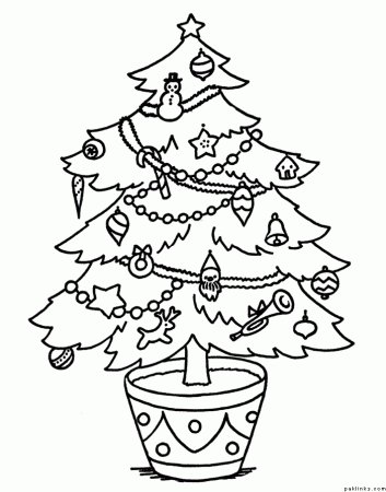 christmas advanced Colouring Pages