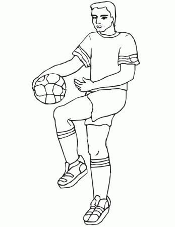 Soccer Coloring Pages - free printables for kids