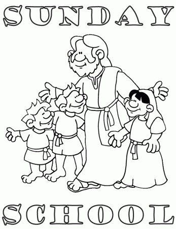 sunday school coloring pages - Free Coloring Pages For KidsFree 