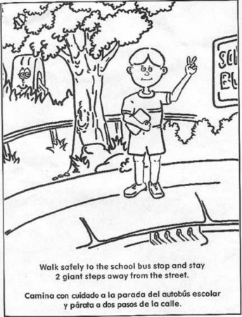 Safety Pictures Colouring Pages 138652 Kids Safety Coloring Pages