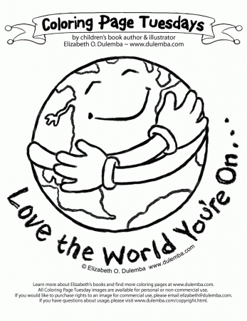 earth day coloring pages and printables yahoo voices