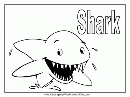 Goblin Shark Coloring Pages