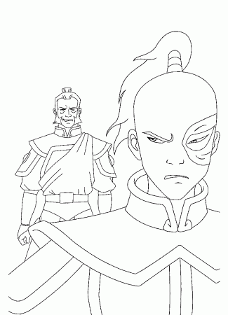 amazing Avatar Coloring Pages for Kids | Great Coloring Pages