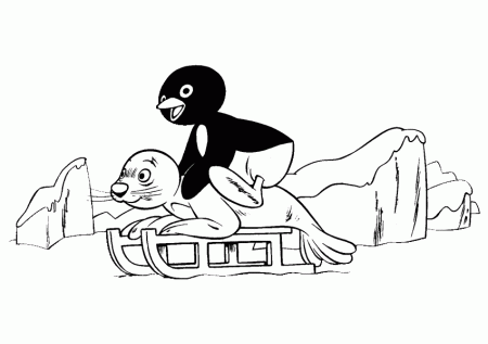 pingu coloring sheets | Coloring Pages For Kids