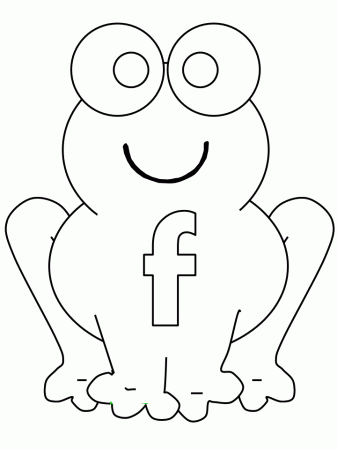 Alphabet # F Coloring Pages & Coloring Book