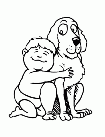 Dog coloring pages for kids | children coloring pages | Printable 