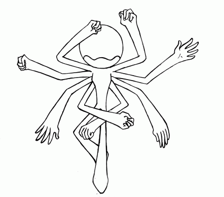 sonic_character_lineart_spider 