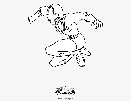 Power Rangers Samuri Colouring Pages (page 2)