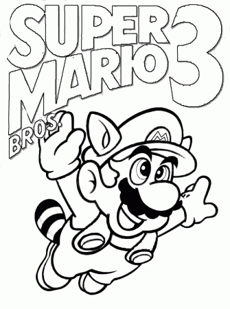 Mario Colouring Pictures | Mario Colouring