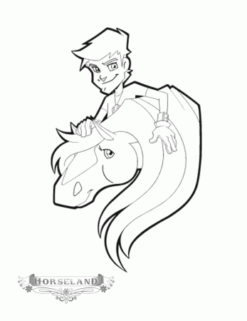 Horseland Coloring Pages