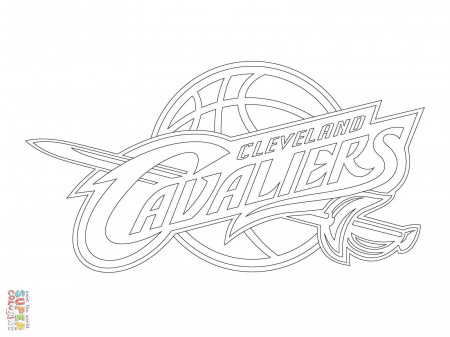 Cleveland Cavaliers Logo coloring page | Free Printable Coloring Pages