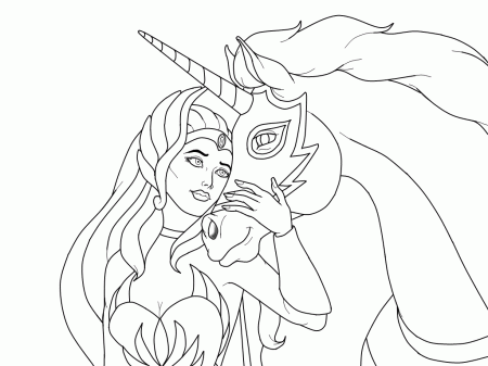 She-Ra Coloring Page