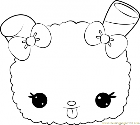 Strawberry Snow Coloring Page for Kids - Free Num Noms Printable Coloring  Pages Online for Kids - ColoringPages101.com | Coloring Pages for Kids