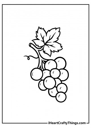 Printable Fruit Coloring Pages (Updated 2023)