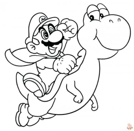 Funny Super Mario Odyssey Coloring Pages Free Printable