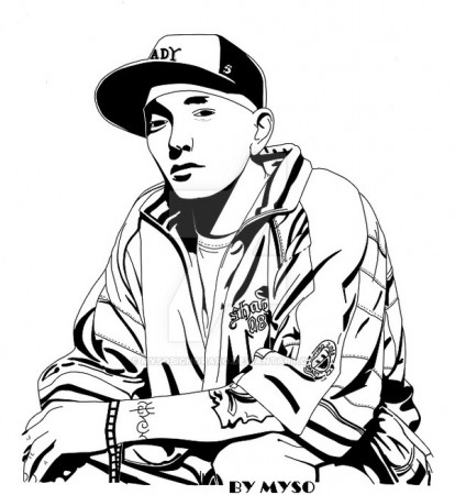Eminem Drawing at GetDrawings | Free download