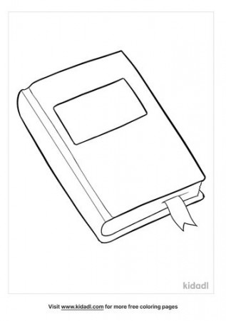 Notebook Coloring Pages | Free School Coloring Pages | Kidadl