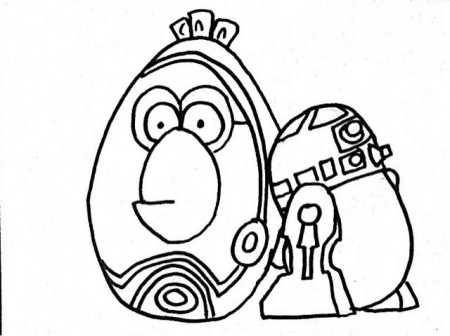 Angry Birds Star Wars Coloring Pages | Fantasy Coloring Pages