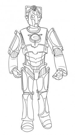 Colour-Your-Own Cyberman by jinkies36.deviantart.com on ...