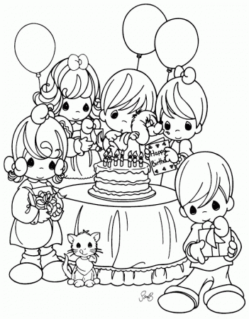Related Precious Moments Praying Coloring Pages item-20246 ...