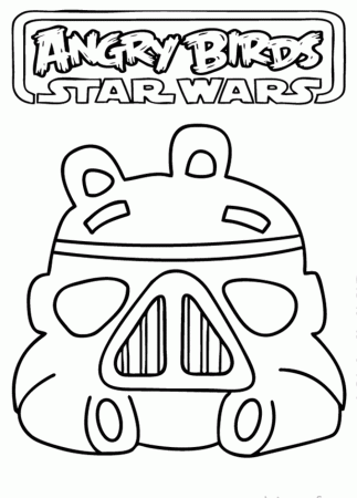 Angry Birds Star Wars 2 Coloring Pages Printable - High Quality ...