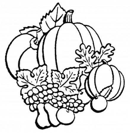 fall coloring pages printables - Printable Kids Colouring Pages