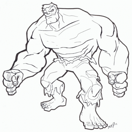 All Hulk Coloring Pages - Coloring Pages For All Ages