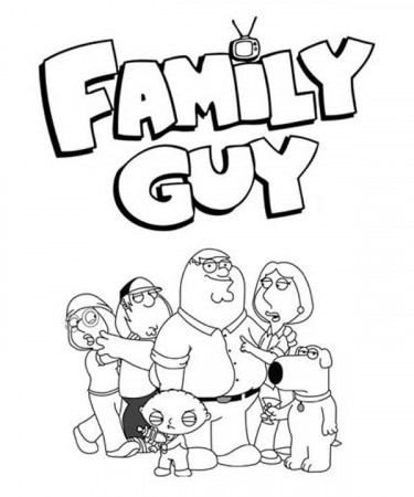 Family Guy Coloring Pictures | Free Coloring Pages on Masivy World