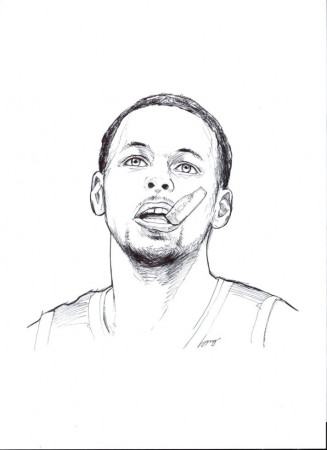 Stephen Curry Coloring Pages Collection - Whitesbelfast