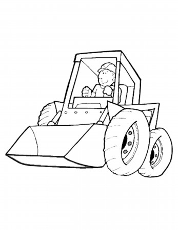 10 Pics of Construction Machines Coloring Pages - Printable ...