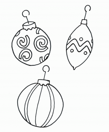 Christmas Ornaments Coloring Printables : Ornaments For Christmas ...