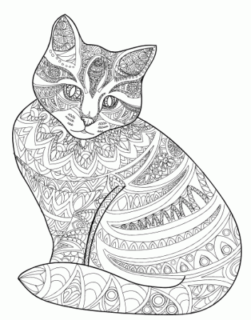 Amazing Animals Vol 1 – Anti-Stress Coloring Book for Adults