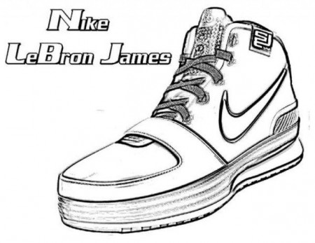 27+ Pretty Image of Lebron James Coloring Pages - entitlementtrap.com |  Lebron james shoes, Lebron shoes, James shoes