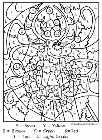 Coloring Pages With Numbers Online - Coloring Page