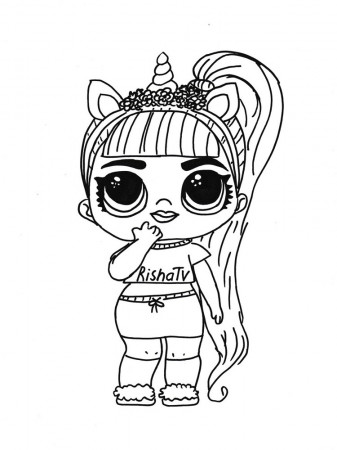 Free Lol Unicorn coloring pages. Download and print Lol Unicorn coloring  pages