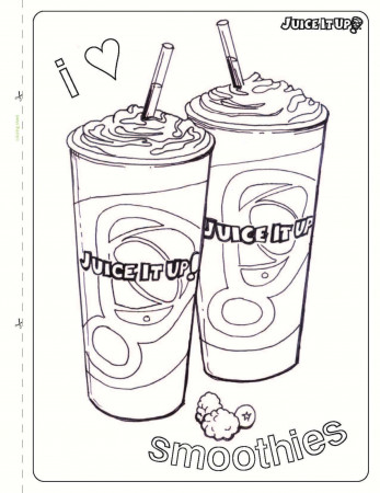Juice It Up! Kids Coloring Sheets - Print Out & Color #fun #smoothie # coloring #sheets #I #h… | Coloring sheets for kids, Coloring pages for  kids, Coloring for kids