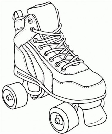 Skating Coloring Pages - Learny Kids