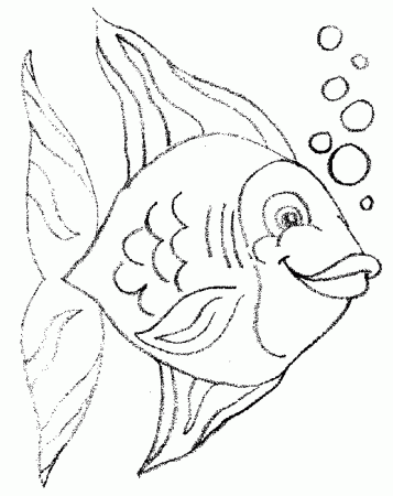 bass fish coloring pages - Printable Kids Colouring Pages